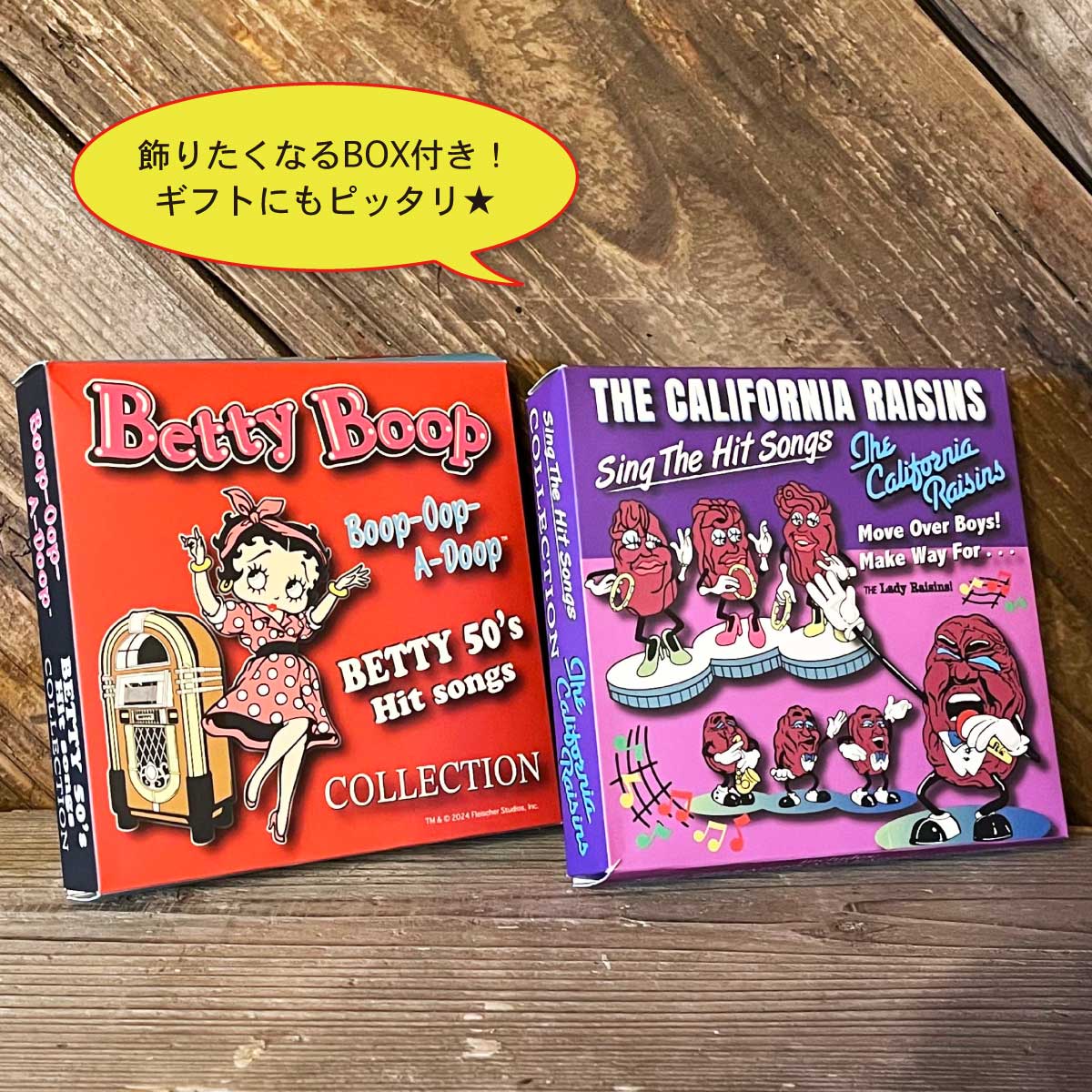 まるで本物？！】【レトロなレコード】RECORD COASTER RAISIN BETTY